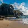 Kynance Cove Beach at low tide