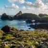 Kynance Cove view from the distance