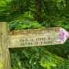 Lydford Gorge Sign