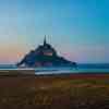 Mont Saint Michel gets surrounded by the sea