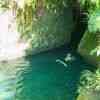 Swimming in the cold gorge