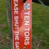 Ten Tors Sign at the parking