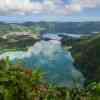 Sete Cidades from Viewpoint Carrado das Freiras