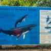 Information board in the refuge