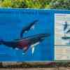 Information board in the refuge