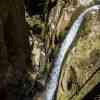 The waterfall in the gorge