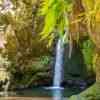 The waterfall in the caldron