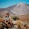 We in front of Teide 20 years ago.