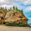 Hopewell Rocks at Low Tide