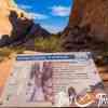 White Domes Hiking Sign