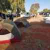 Our tents in Exmouth - Ningaloo