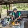 Cooking in the rainforest