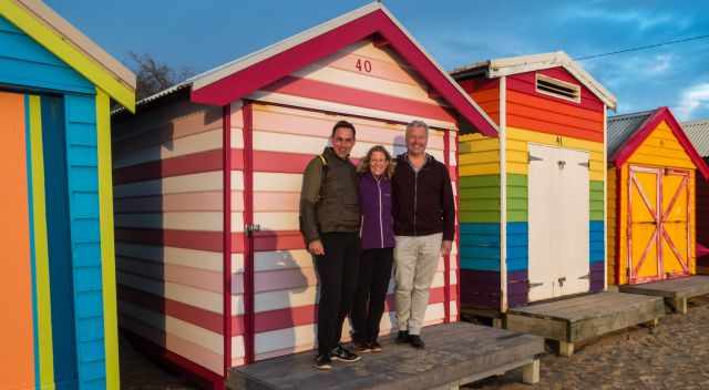 The bt2t Team at Brighton Beach Boxes in Melbourne