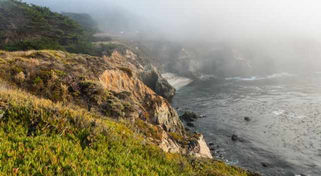 Point Reyes covered in fog