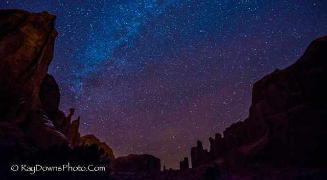 Stargazering in Arches 