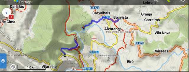 Arouca 516 Map from both entrances