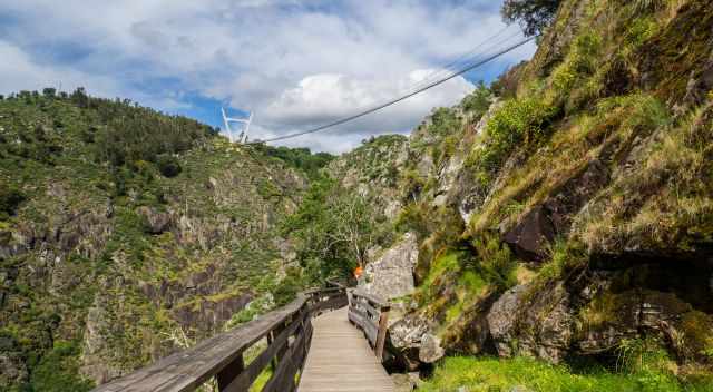 View to Arouca 516 from Paiva Walkway