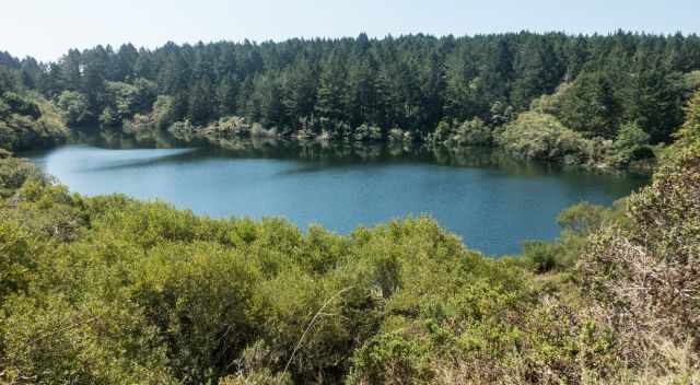 Bass Lake for swimming