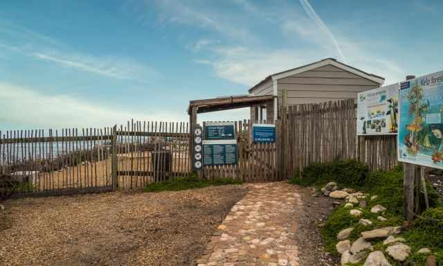 The gate entrance to Stony Point Nature Reserve