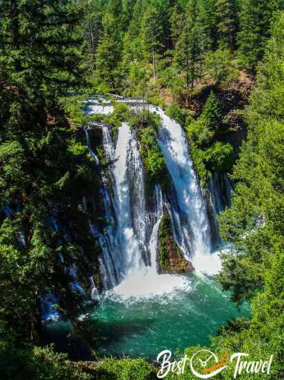 Burney Falls from the upper viewpoint