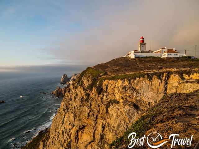 The lighthouse and Ursa shortly before sunset.