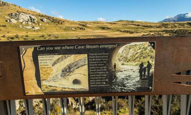 Information Board at the viewpoint