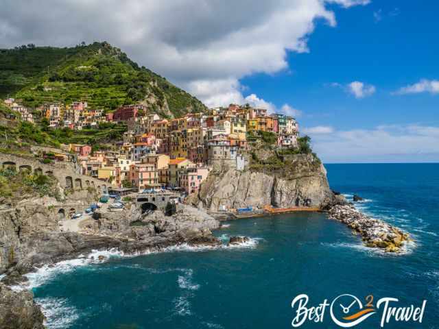 Manarola view from the scenic outlook