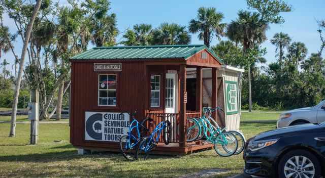 Rental Bikes in the Collier Seminole State Park