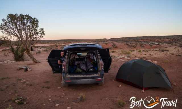 Camping in the GSENM