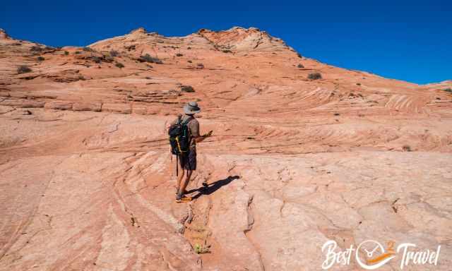 Hiking trail to the Cosmic Ashtray