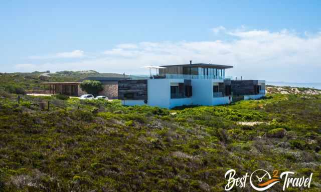 The luxury Morokuru Lodge in De Hoop