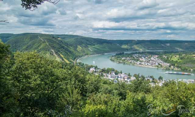 River and boats in Rhineland-Palatinate