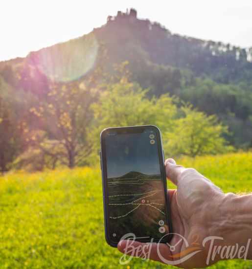 Mobile with the FATMAP app