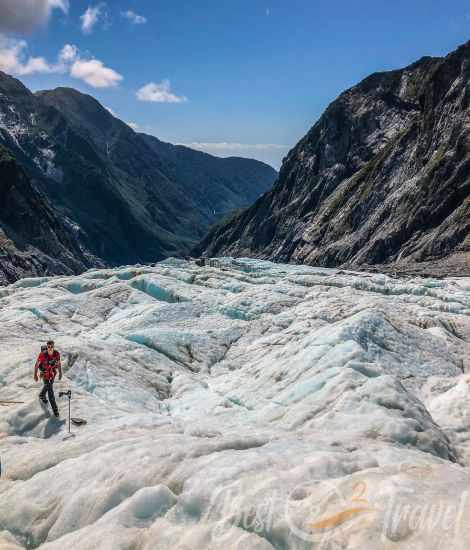 Hiking on Franz Josef Glacier