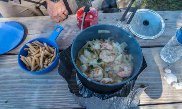 Picnic in the Honeymoon Island State Park