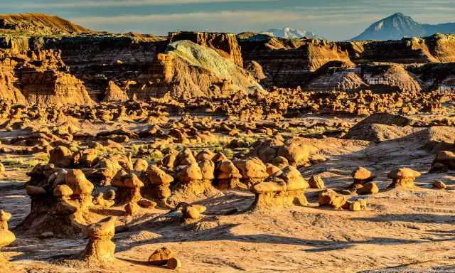 The mushroom shaped rocks in Goblin