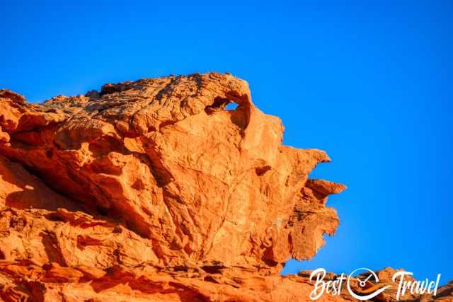 The face of the Little Finland Rock Formation