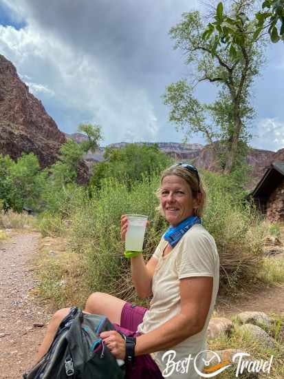 Lemonade at Phantom Ranch