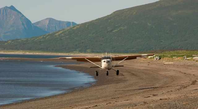 Airplane to King Salmon Airport