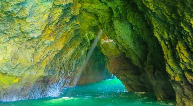 Another cave close to Benagil