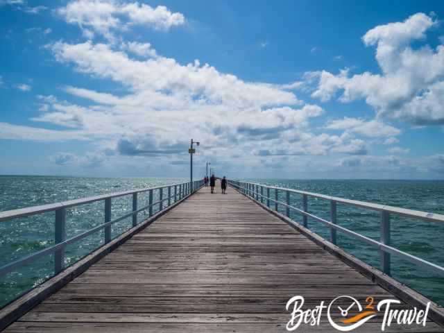The long pier in Urangan