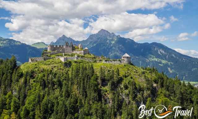 Burg Ehrenberg Castle from Fort Claudia side