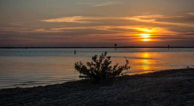 Sunset on Honeymoon Island