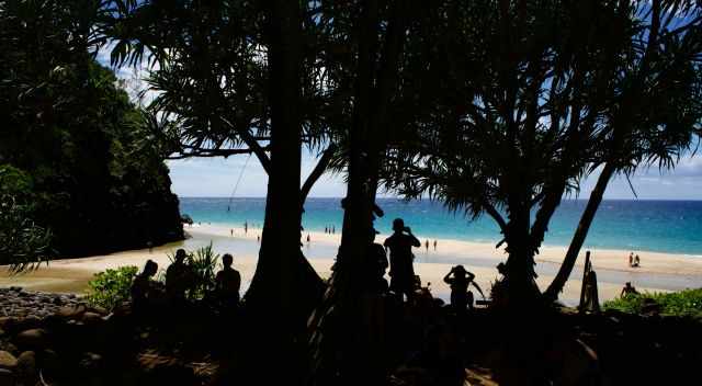 Kalalau Trail beach