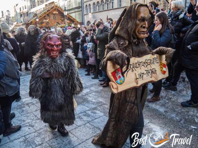 A children Krampus group from Austria