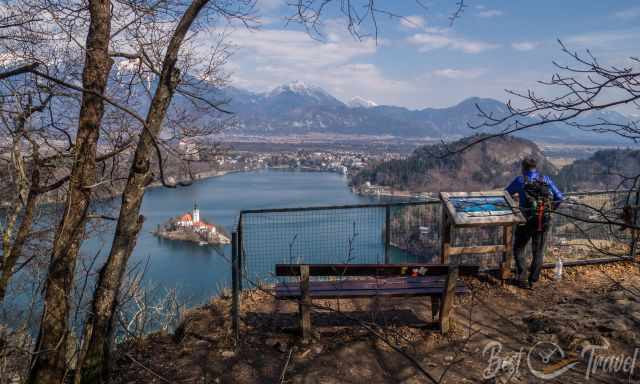 The lookout of Mala Ojsonica offers drone like views.