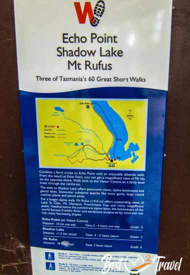 Hiking Trail Map and information board