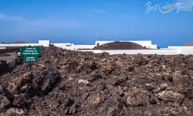 The visitor centre inspired by Cesar Manrique