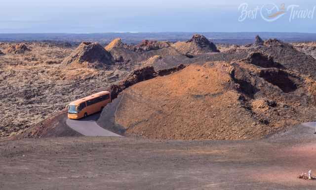 Timanfaya tour bus