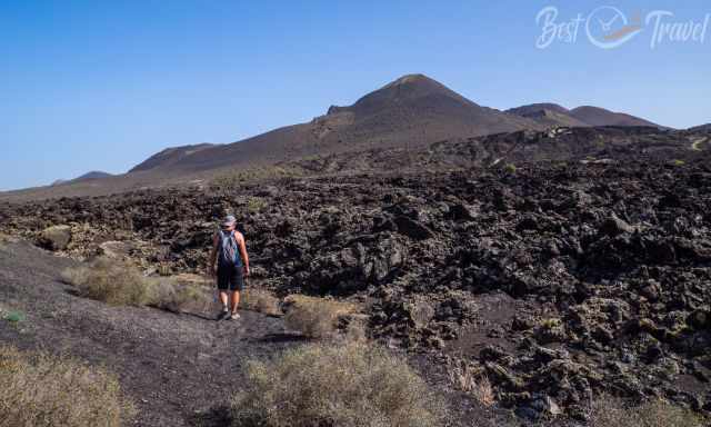 Hiking through Picon in the volcano Natural Park